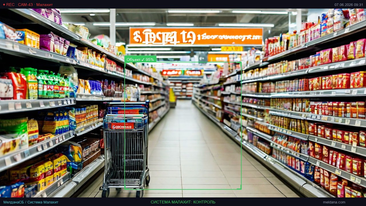 Smart self-checkout: контроль неотсканированного товара в Мегионе — от 2 100 ₽/касса/мес