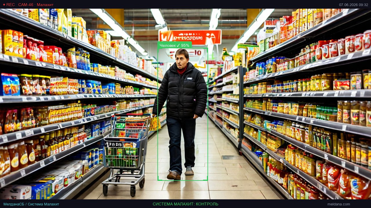 Детекция брошенных продуктов не в отделе в Мегионе — от 900 ₽/магазин/мес