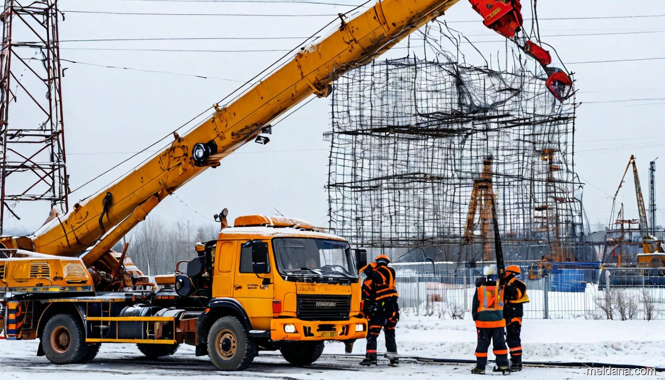 Монтаж антидроновой сетки и ЗОК под ключ в Мегионе