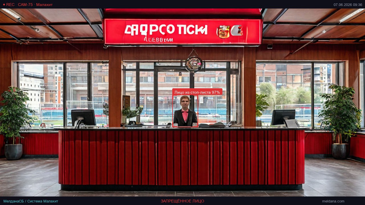 Детекция запрещённых лиц на стадионе в Мегионе — от 4 200 ₽/стадион/мес
