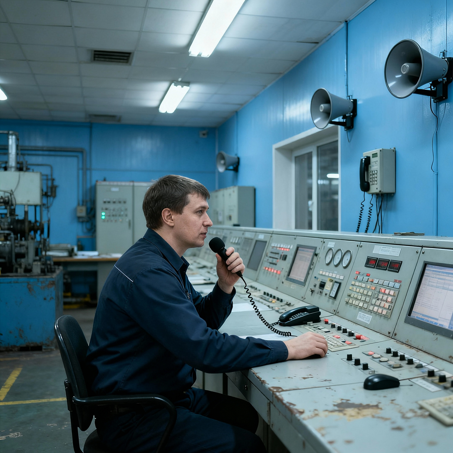 Проектирование, поставка и монтаж системы ГГС громкоговорящей связи в Мегионе